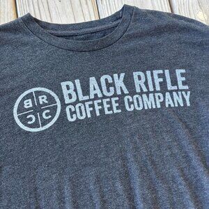 Black Rifle Coffee Company Logo Tee Shirt Joe Rogan Mens Medium